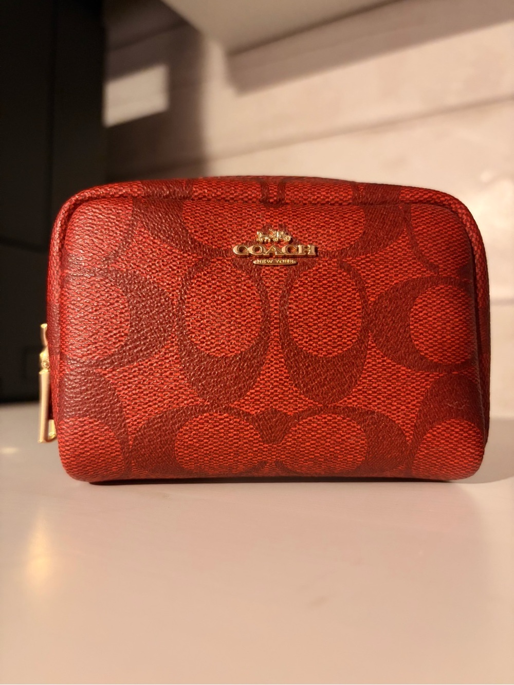 C1477 Coach signature mini pouch